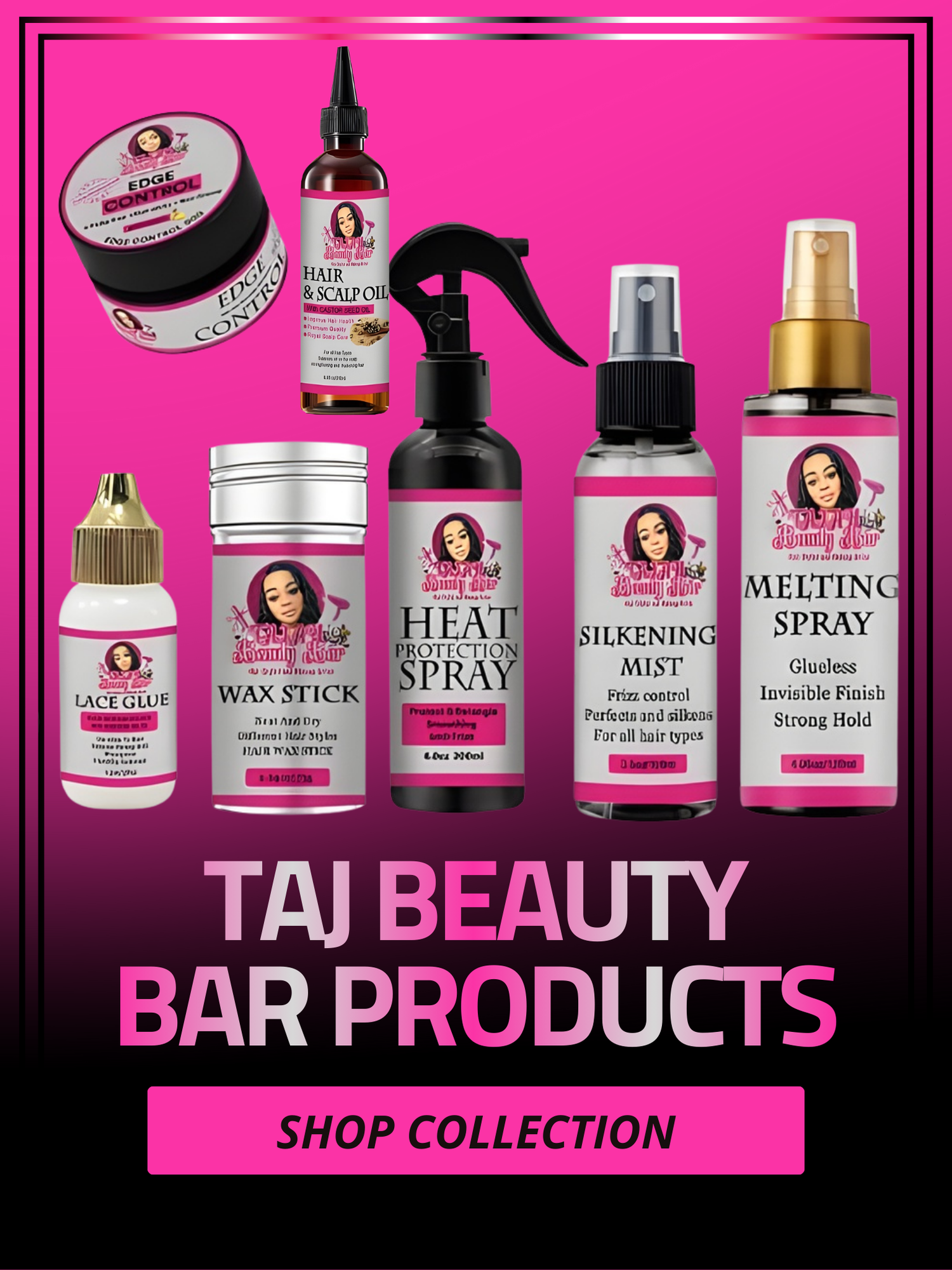 TAJ BEAUTY BAR PRODUCTS