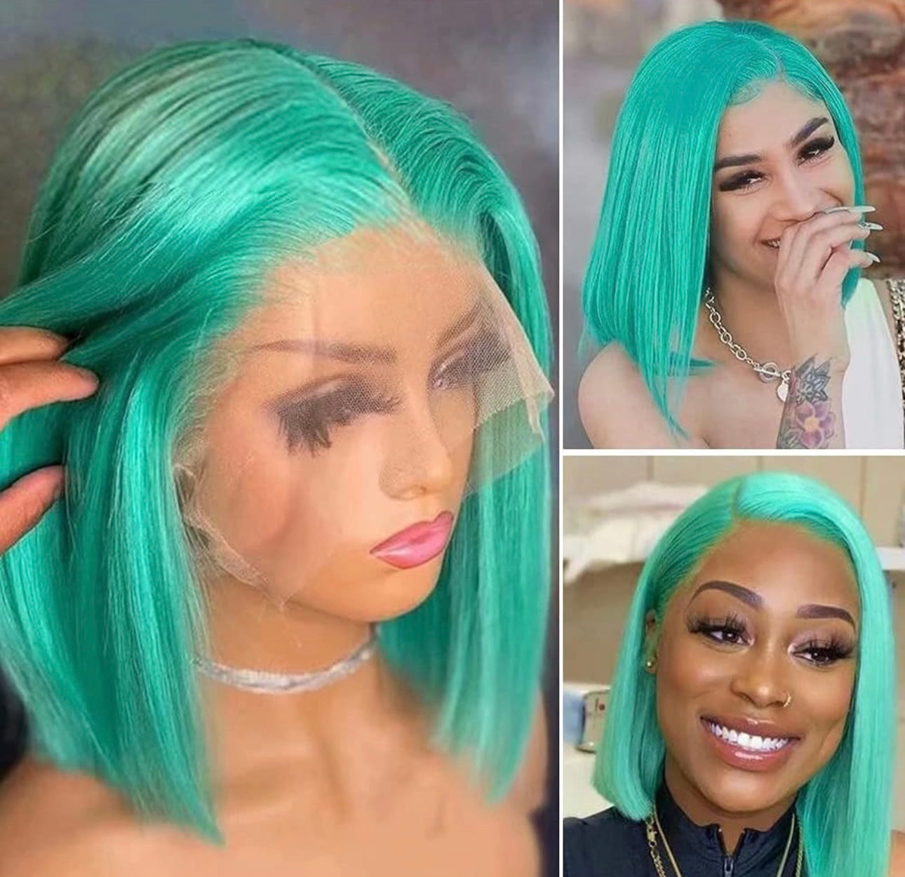 Colored Bob wigs