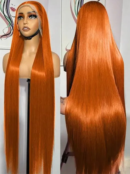 Ginger Spice Vietnamese Hd lace wigs