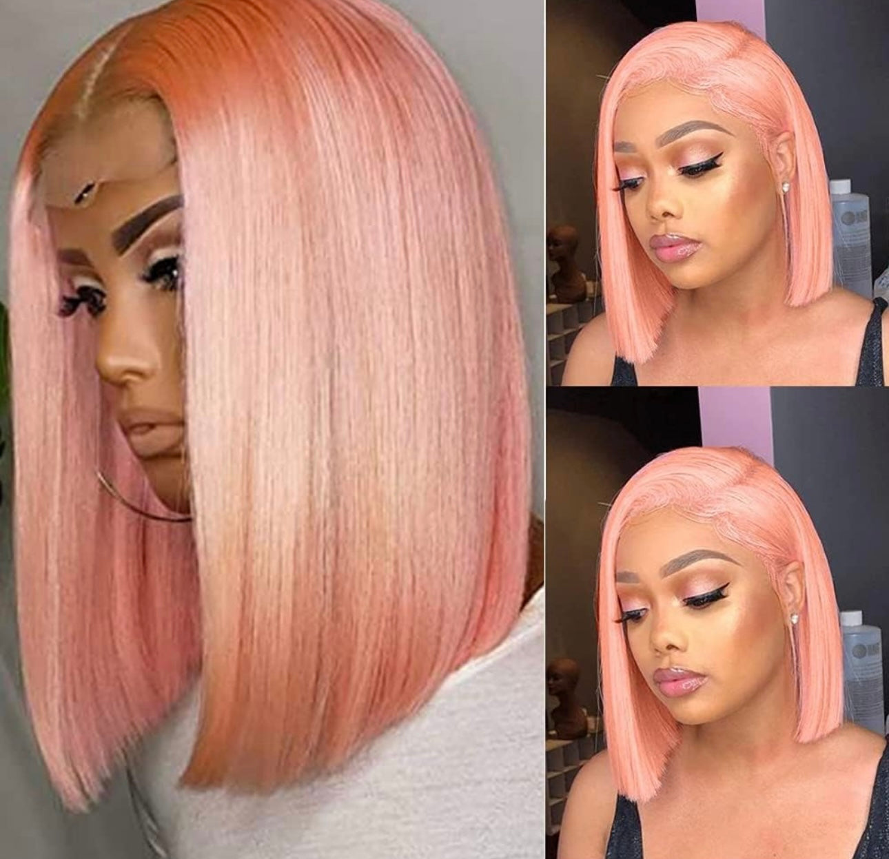 Colored Bob wigs