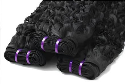 Burmese curly bundles